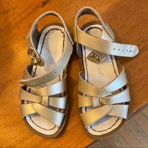 Gold Salt Water Sandals